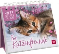 Cover-Bild zum Titel 'Mini-Wochenkalender 2027: Für Katzenfreunde' von ''