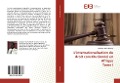 Cover-Bild zum Titel 'L¿internationalisation du droit constitutionnel en Afrique Tome I' von 'Abraham Hervé Diompy'