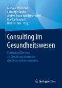 Cover-Bild zum Titel 'Consulting im Gesundheitswesen' von ''