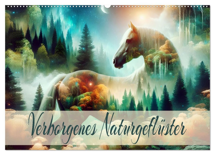 Verborgenes Naturgeflüster (Wandkalender 2026 DIN A2 quer), CALVENDO Monatskalender - Dusanka Djeric