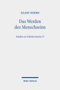 Cover-Bild zum Titel 'Das Werden des Menschseins' von 'Eilert Herms'
