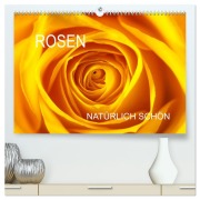 Cover-Bild zum Titel 'Rosen natürlich schön (hochwertiger Premium Wandkalender 2026 DIN A2 quer), Kunstdruck in Hochglanz' von 'Anette/Thomas Jäger'