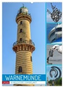 Cover-Bild zum Titel 'Sehnsuchtsort Warnemünde (Wandkalender 2026 DIN A2 hoch), CALVENDO Monatskalender' von 'Holger Felix'