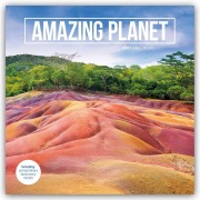 Cover-Bild zum Titel 'Amazing Planet - Fantastische Erde 2027 - Wand-Kalender' von 'Carousel Calendar'