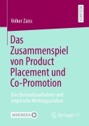 Cover-Bild zum Titel 'Das Zusammenspiel von Product Placement und Co-Promotion' von 'Volker Zaiss'