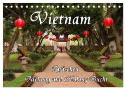 Cover-Bild zum Titel 'Vietnam - Zwischen Mekong und Halong Bucht (Tischkalender 2026 DIN A5 quer), CALVENDO Monatskalender' von 'Birgit Seifert'