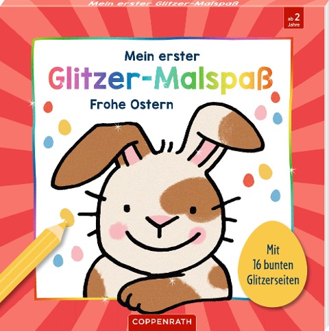 Mein erster Glitzer-Malspaß: Frohe Ostern - 