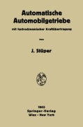 Cover-Bild zum Titel 'Automatische Automobilgetriebe' von 'Josef Stüper'