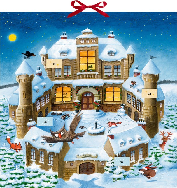 Zettel-Adventskalender - Weihnachtsraub auf Burg Felsenfest - Kai Haferkamp