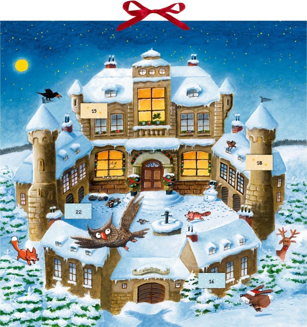 Zettel-Adventskalender - Weihnachtsraub auf Burg Felsenfest - Kai Haferkamp