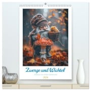 Cover-Bild zum Titel 'Zwerge und Wichtel (hochwertiger Premium Wandkalender 2026 DIN A2 hoch), Kunstdruck in Hochglanz' von 'Steffen Gierok-Latniak'