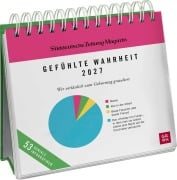 Cover-Bild zum Titel 'Postkartenkalender 2027: Gefühlte Wahrheit' von 'Süddeutsche Zeitung'