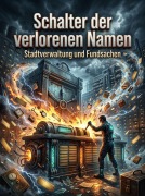 Cover-Bild zum Titel 'Schalter der verlorenen Namen' von 'Leontin Krämerwald'