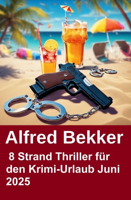 8 Strand Thriller für den Krimi-Urlaub Juni 2025 - Alfred Bekker