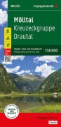 Cover-Bild zum Titel 'Mölltal, Wander-, Rad- und Freizeitkarte 1:50.000, freytag & berndt, WK 225' von ''