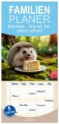 Cover-Bild zum Titel 'Familienplaner 2026 - Mahlzeit... Wie wir Sie selten sehen! mit 5 Spalten (Wandkalender, 21 x 45 cm) CALVENDO' von 'Dirk Rosin'