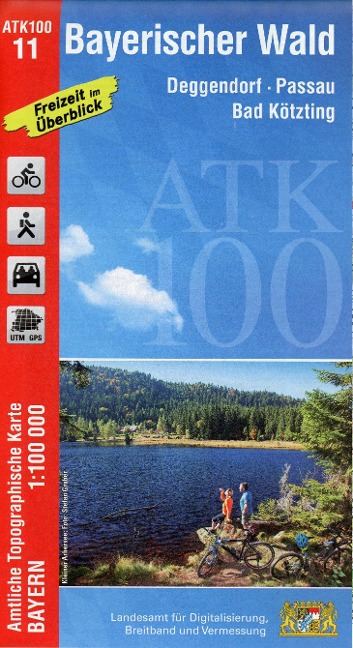 Bayerischer Wald 1 : 100 000 - 