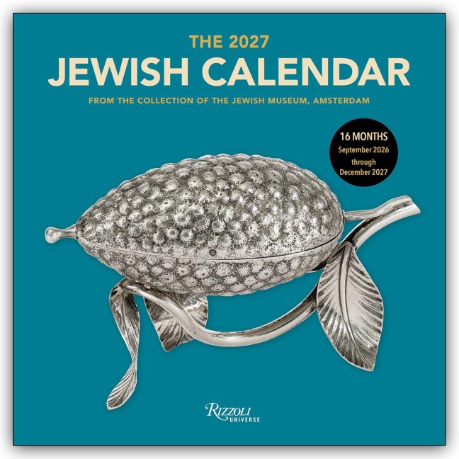 Jewish Calendar - Jüdischer Kalender 2027 - Wandkalender - Universe Publishing