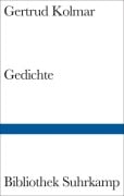 Cover-Bild zum Titel 'Gedichte' von 'Gertrud Kolmar'