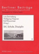 Cover-Bild zum Titel 'Stil, Schule, Disziplin' von ''