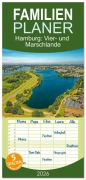 Cover-Bild zum Titel 'Familienplaner 2026 - Hamburg: Vier- und Marschlande mit 5 Spalten (Wandkalender, 21 x 45 cm) CALVENDO' von 'Markus Beck'