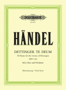 Dettingen Te Deum Hwv 283 (Vocal Score) - George Frideric Handel, Carl Eberhardt