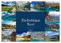 Türkisblaue Seen (Wandkalender 2024 DIN A3 quer), CALVENDO Monatskalender - Alexandra Goldbach