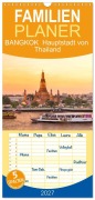 Cover-Bild zum Titel 'Familienplaner 2027 - BANGKOK Hauptstadt von Thailand mit 5 Spalten (Wandkalender, 21 x 45 cm) CALVENDO' von 'Mario Weigt'