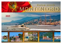 Reise nach Montenegro (Wandkalender 2025 DIN A2 quer), CALVENDO Monatskalender - Peter Roder