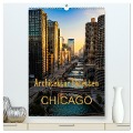Architektur Facetten Chicago 2025 (hochwertiger Premium Wandkalender 2025 DIN A2 hoch), Kunstdruck in Hochglanz - Mike Hans Steffl