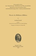 Cover-Bild zum Titel 'Theorie des Mößbauer-Effektes' von 'Joachim Petzold'