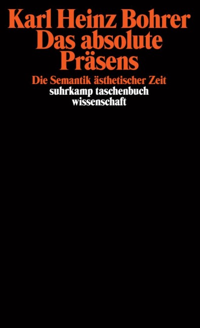Das absolute Präsens - Karl Heinz Bohrer