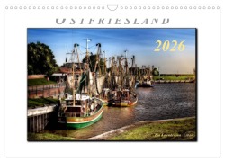 Ostfriesland - der alte Hafen Greetsiel (Wandkalender 2026 DIN A3 quer), CALVENDO Monatskalender - Peter Roder