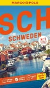Cover-Bild zum Titel 'MARCO POLO Reiseführer Schweden' von 'Karin Bock-Häggmark, Clemens Bomsdorf, Petra Juling'