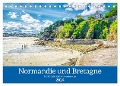 Normandie und Bretagne - Frankreichs schöner Nordwesten (Tischkalender 2024 DIN A5 quer), CALVENDO Monatskalender - Thomas Bartruff