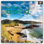 Cover-Bild zum Titel 'Coastlines of Ireland - Irlands Küsten 2026 - 16-Monatskalender' von 'Gifted Stationery Co. Ltd'
