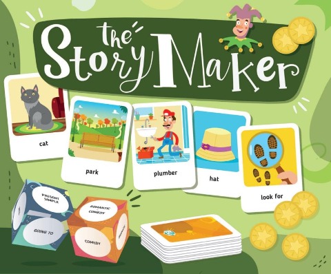 The StoryMaker. Gamebox mit 132 Karten + Download - 