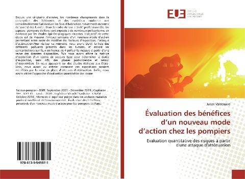 Évaluation des bénéfices d¿un nouveau mode d¿action chez les pompiers - Julien Valdenaire