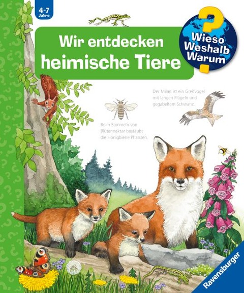 Wieso? Weshalb? Warum?, Band 71: Wir entdecken heimische Tiere - Patricia Mennen