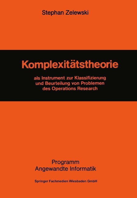 Komplexitätstheorie - Stephan Zelewski