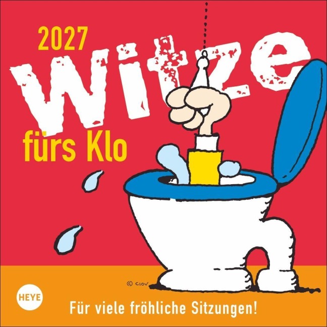 Witze fürs Klo Kalender 2027 - 