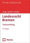 Cover-Bild zum Titel 'Landesrecht Bremen' von ''