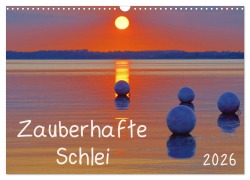 Cover-Bild zum Titel 'Zauberhafte Schlei (Wandkalender 2026 DIN A3 quer), CALVENDO Monatskalender' von 'Karl Goldhamer'