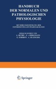 Handbuch der Normalen und Pathologischen Physiologie - A. Bethe, A. Ellinger, G. Embden, G. V. Bergmann