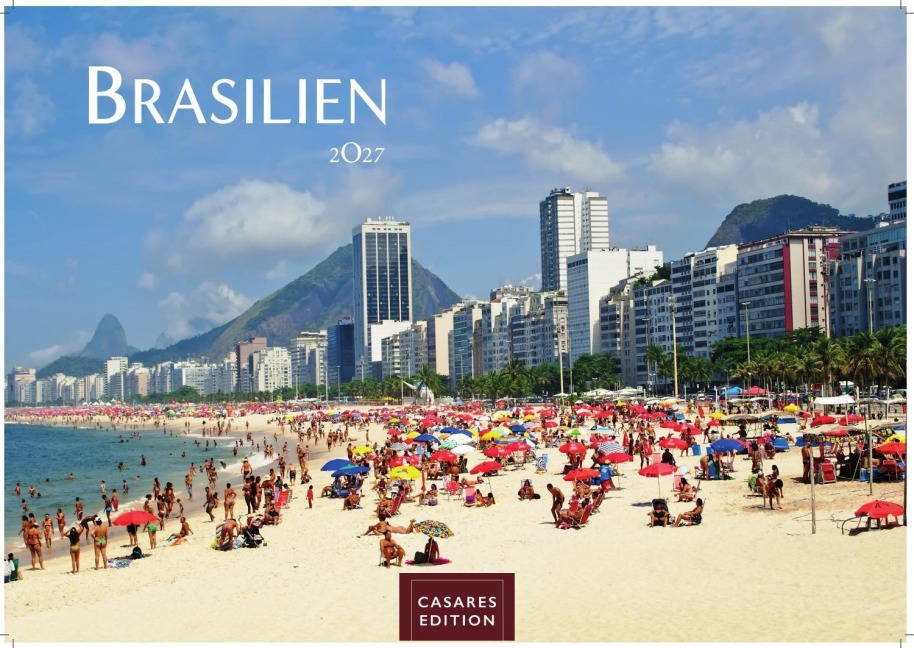 Brasilien Kalender 2027 - Wandkalender | Fotokalender Südamerika 35x50cm - Farbenfrohe Natur, lebendige Kultur & traumhafte Landschaften als Deko & Geschenkidee - 