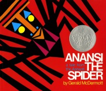 Cover-Bild zum Titel 'Anansi the Spider' von 'Gerald Mcdermott'