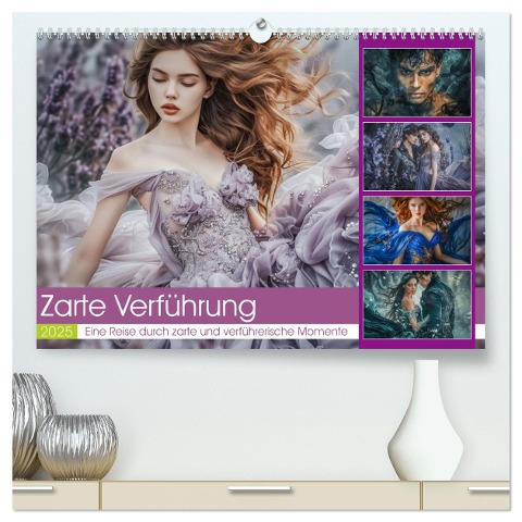 Zarte Verführung (hochwertiger Premium Wandkalender 2025 DIN A2 quer), Kunstdruck in Hochglanz - Steffen Gierok-Latniak