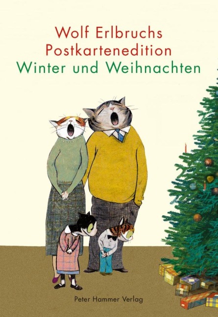 Wolf Erlbruchs Postkartenedition Winter und Weihnachten - 