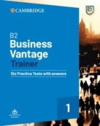 Cover-Bild zum Titel 'B2 Business Vantage Trainer Six Practice Tests with Answers and Resources Download' von ''