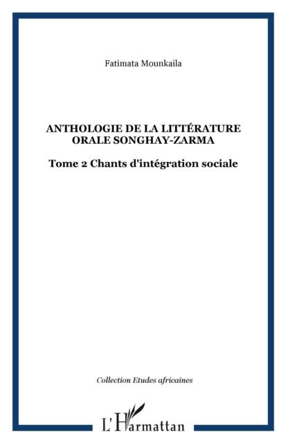Anthologie de la litterature orale songh - Fatimata Mounkaila